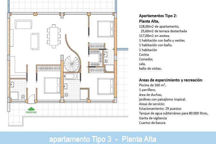 entrada de ranchos de chana nuevas construcciones